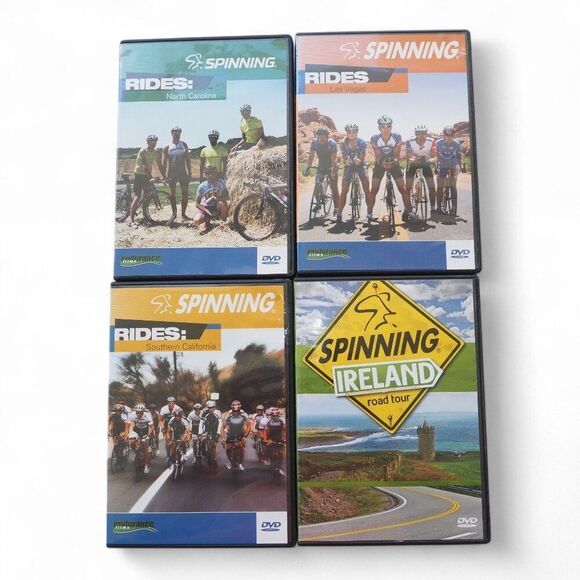 Endurance Films Spinning Rides 4 DVD Bundle - Picture 1 of 10